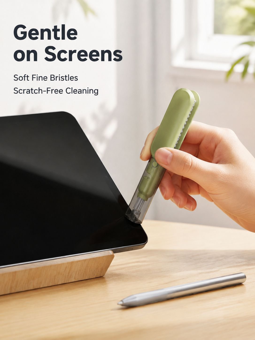Multi functional tool cleaning brush
