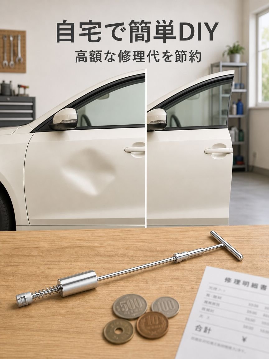 車のへこみ修理セットの各パーツ詳細