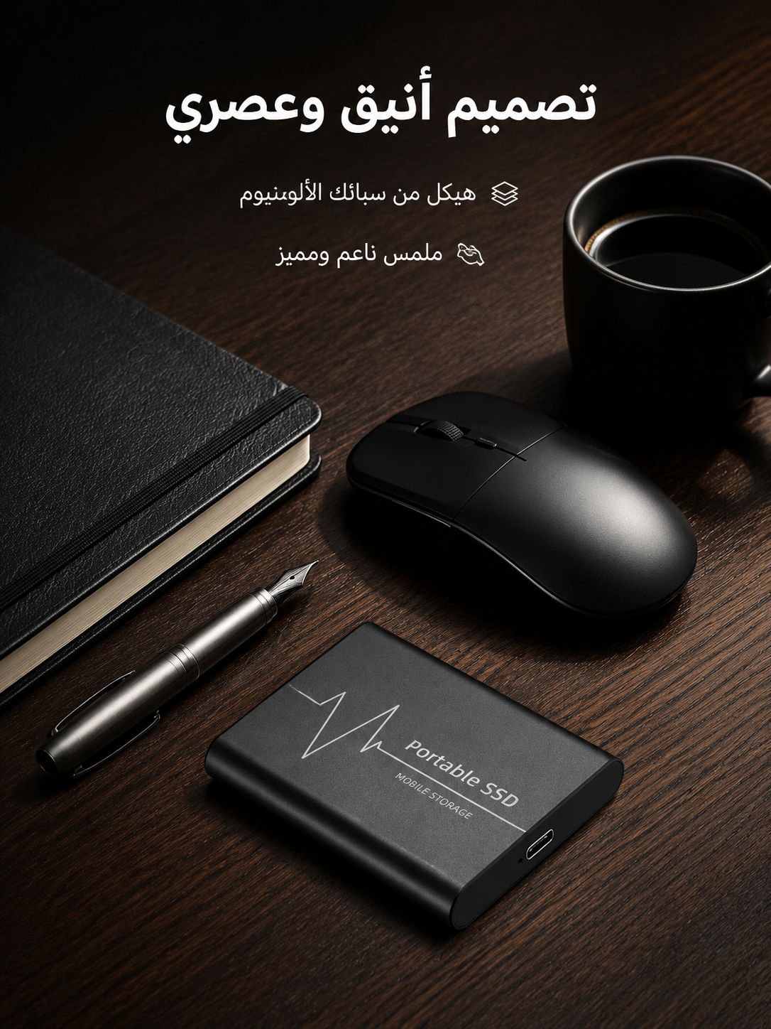 حفظ ونقل الملفات بسرعة مع قرص صلب خارجي