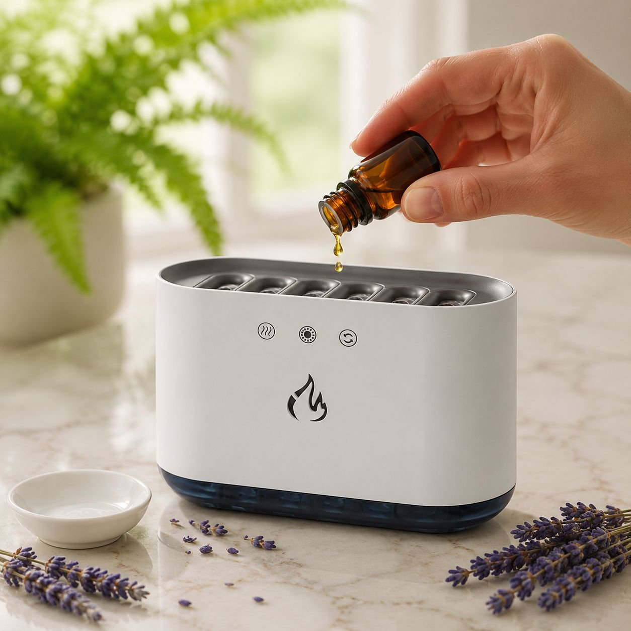 Mini humidificador colorido para escritorio con función de difusor