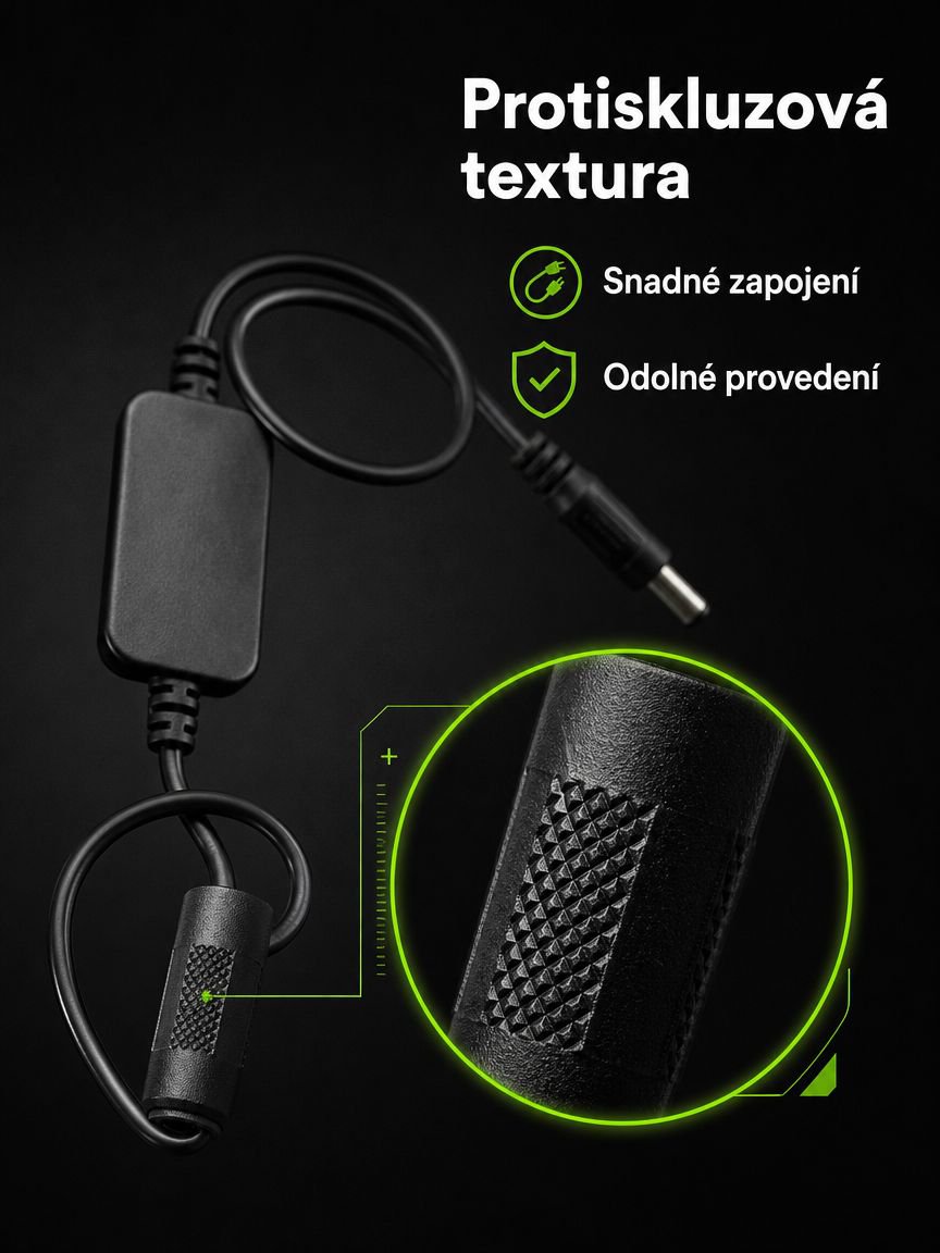Ochrana proti výpadku napájení pro internetový router
