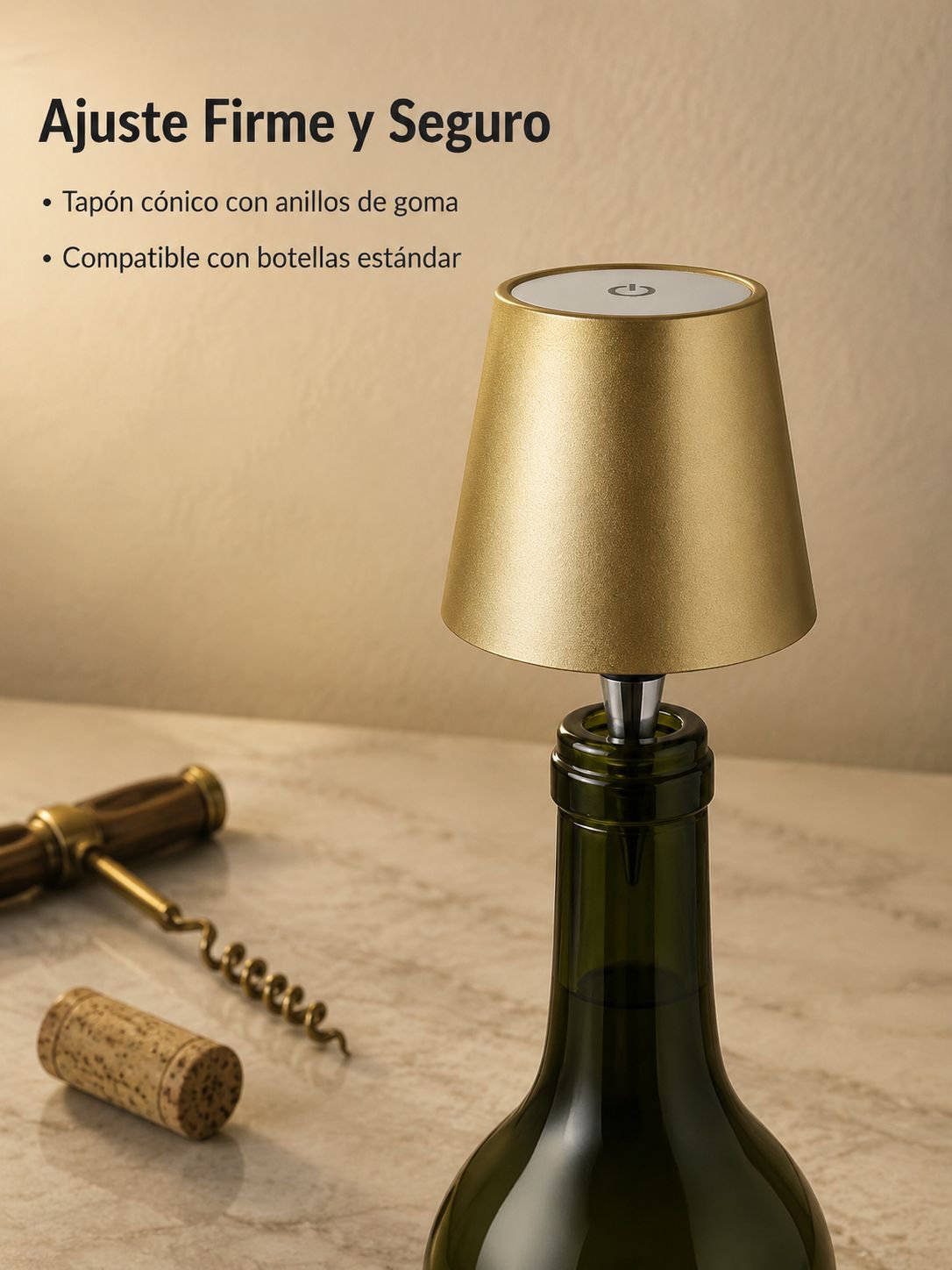 Iluminación LED incorporada portátil