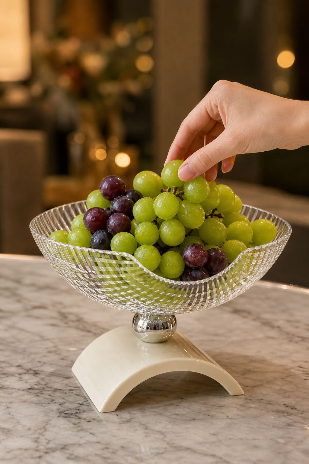 Stylish Living Room Fruit Plate, Dried Fruit and Candy Display Platter