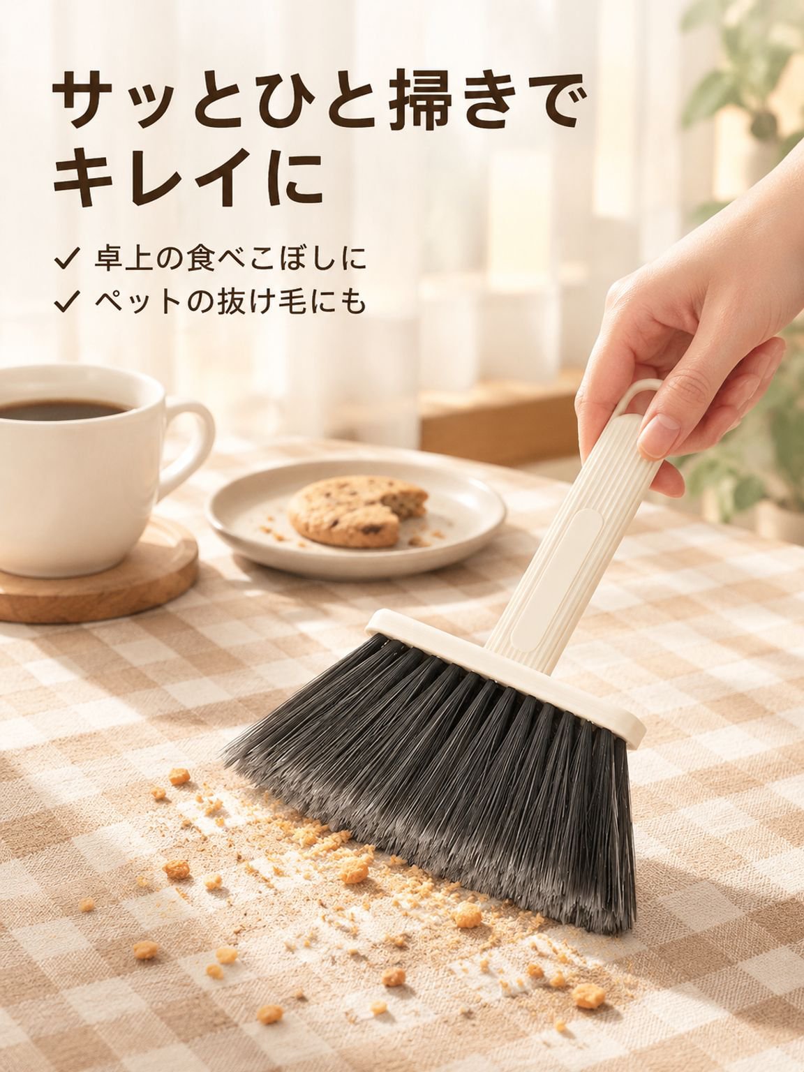 家庭用すき間ほこり取りブラシ 窓台ソファー清掃用ツール