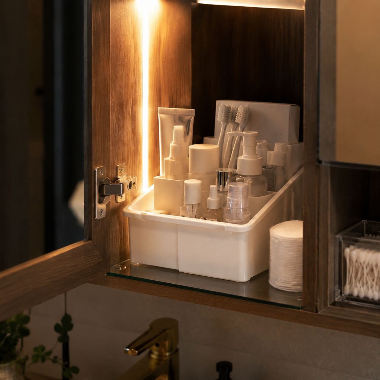 Adjustable Compartment Storage Organizer Box