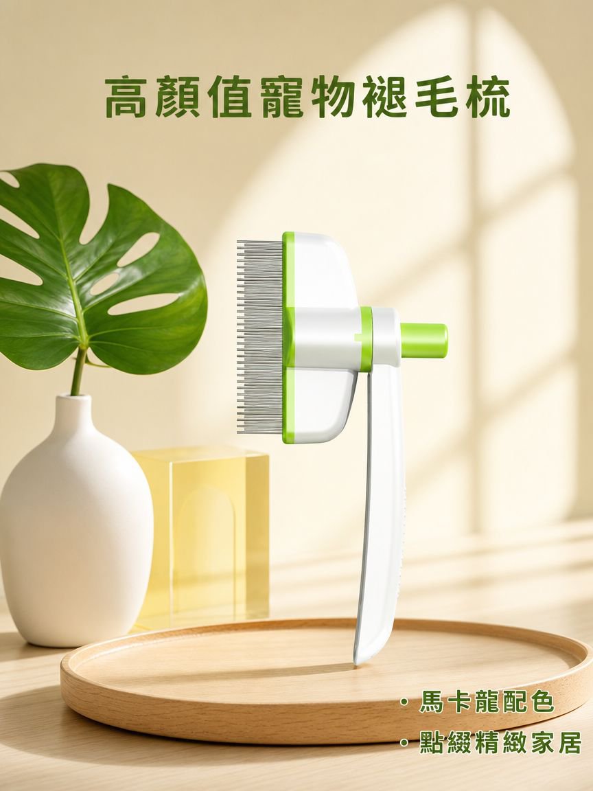 開結寵物去浮毛梳子