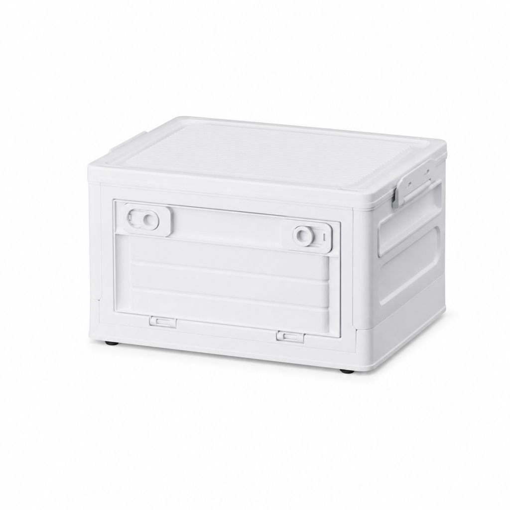 Household Large Foldable Storage Box Snack Sundries Free Installation Organizer