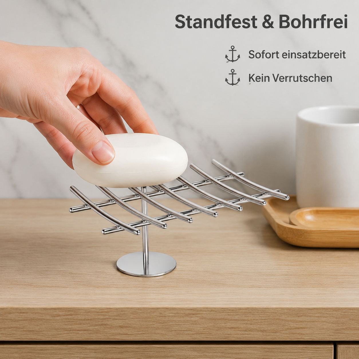 Multifunktionale Ablage Seifenablage