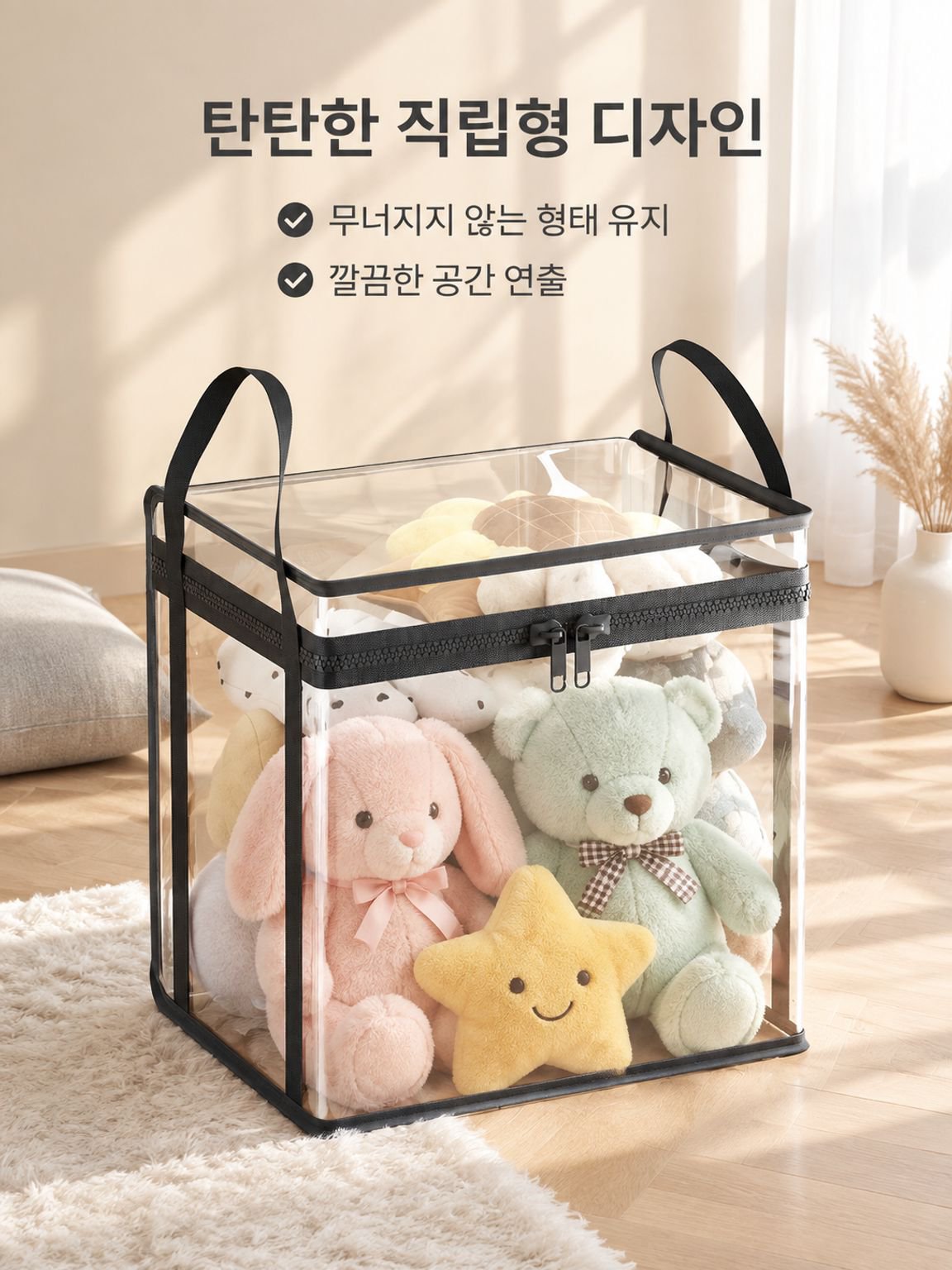 초대용량 투명 수납백