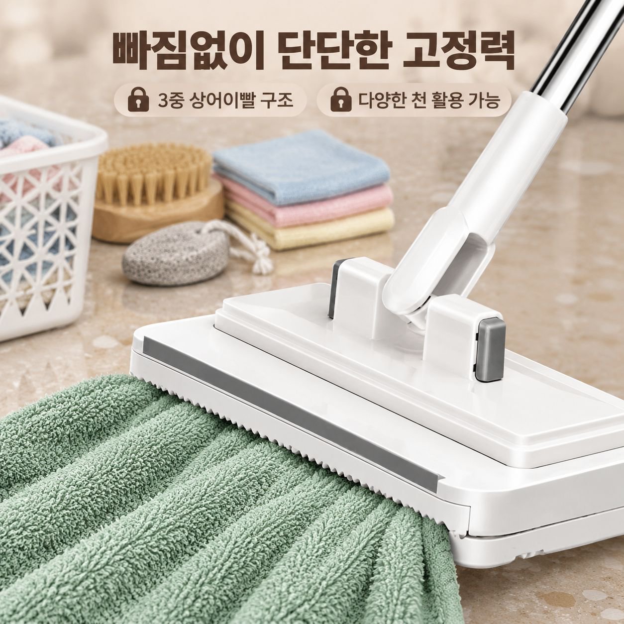 다기능 평면 걸레