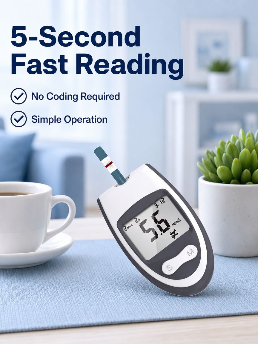High-Precision Medical Blood Glucose Meter