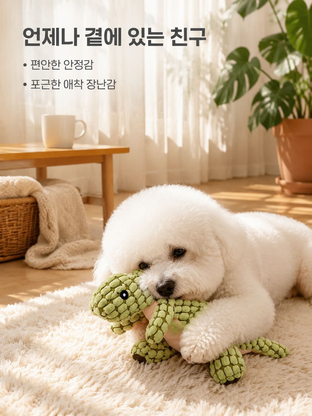 견고한 공룡 개 장난감