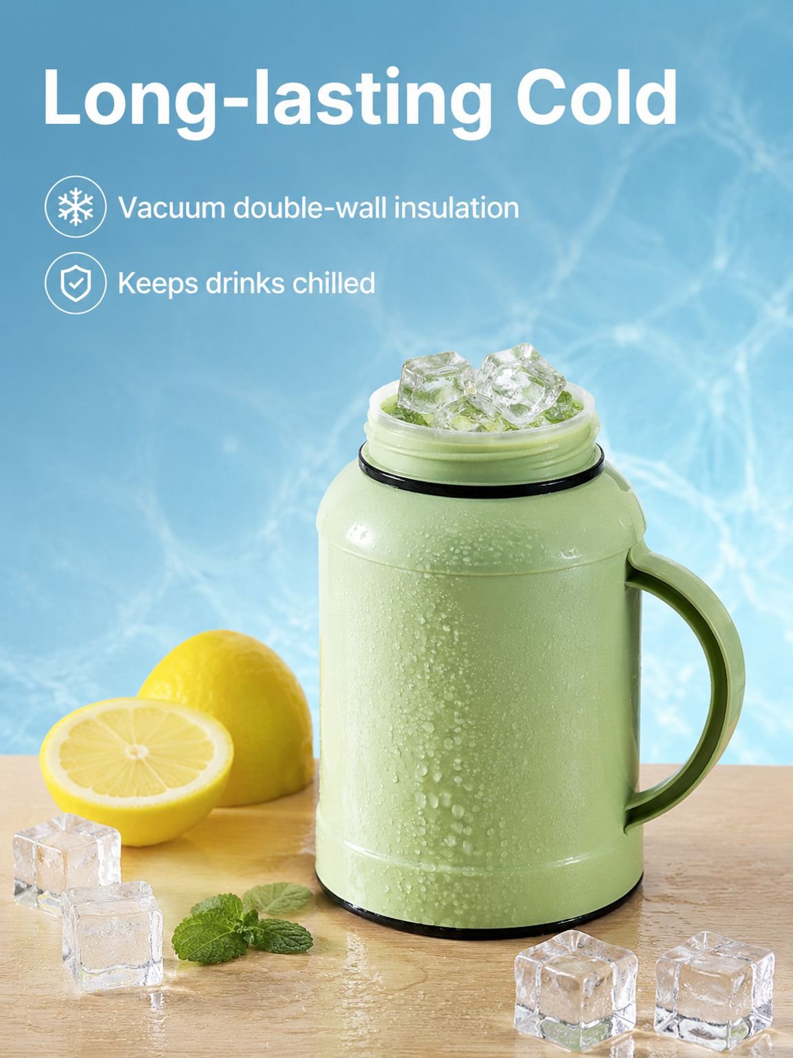 large capacity thermos flask