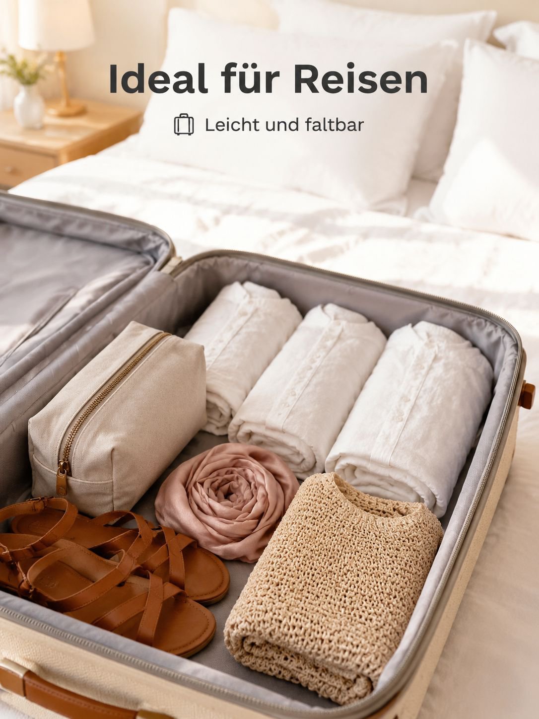 Gehäkelte Tasche Handarbeit Nahaufnahme