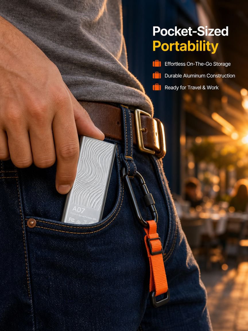 Durable SSD enclosure for secure data storage