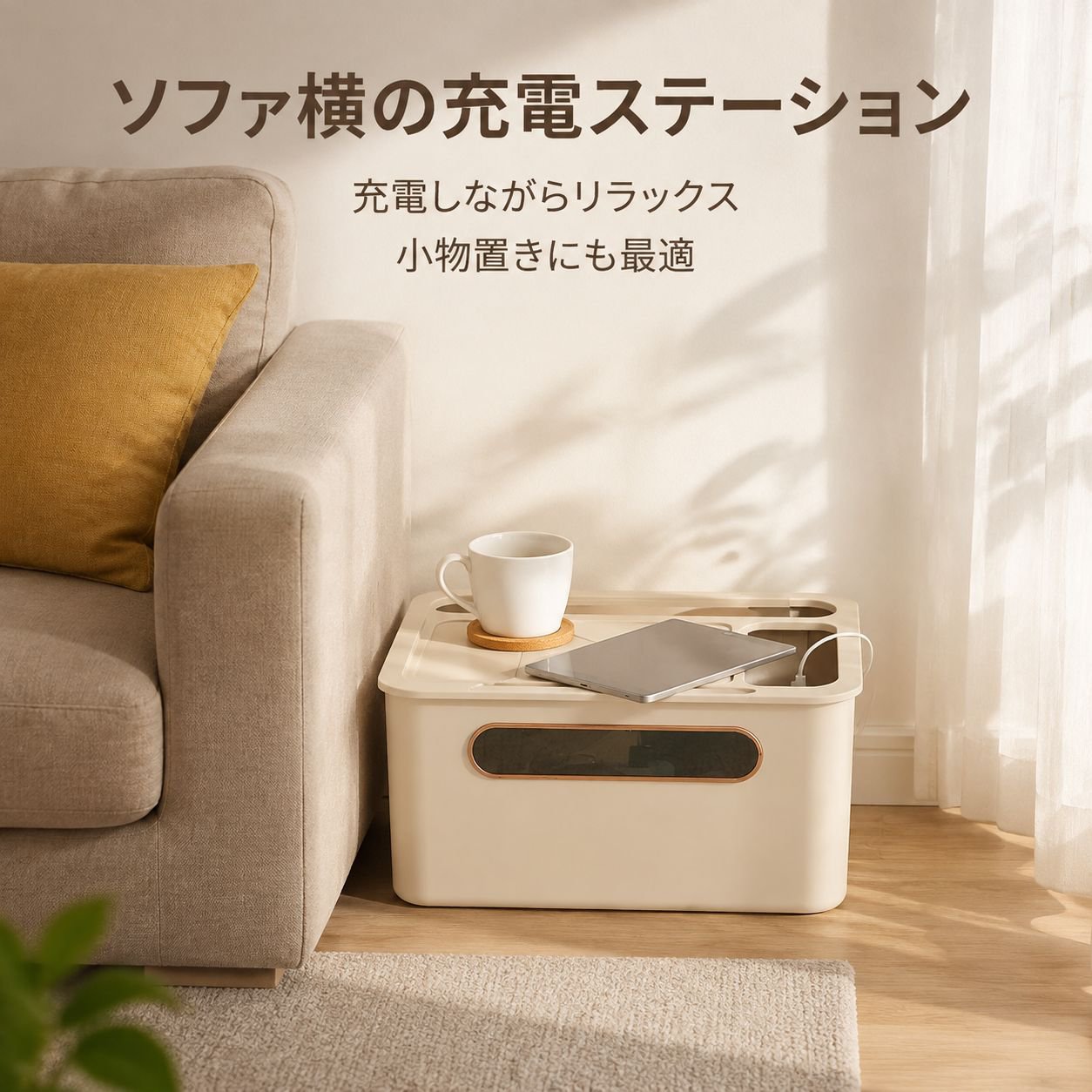 電源タップ・ルーター収納整理ボックス