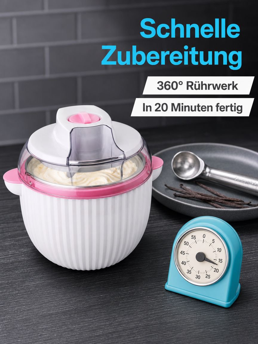 Kleine vollautomatische Eismaschine für den Hausgebrauch