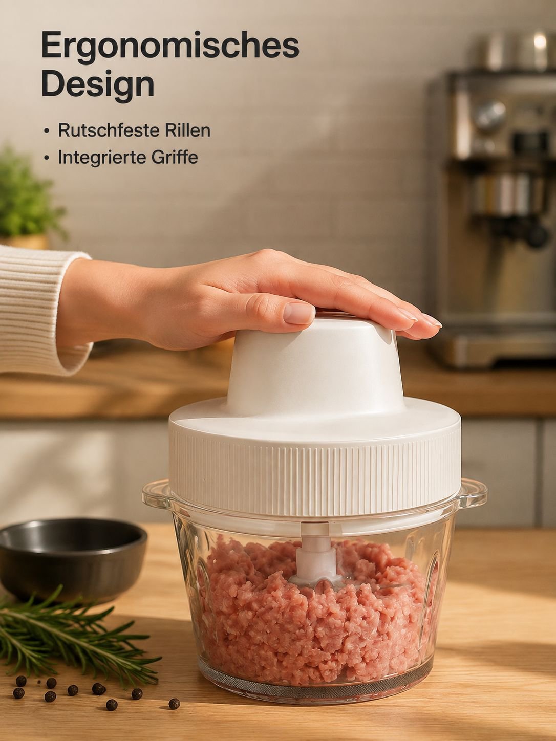 Elektrischer Fleischmixer für die Küche