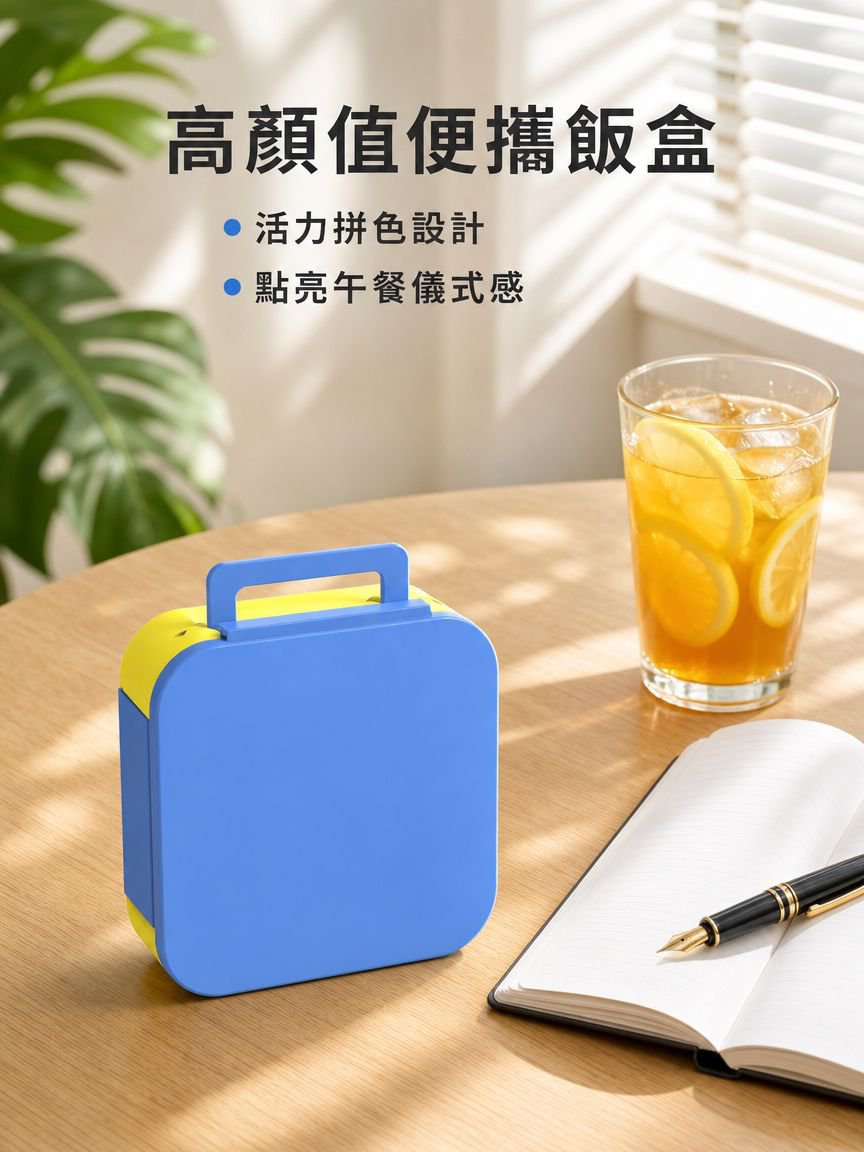 便攜式密封飯盒通勤微波爐可用