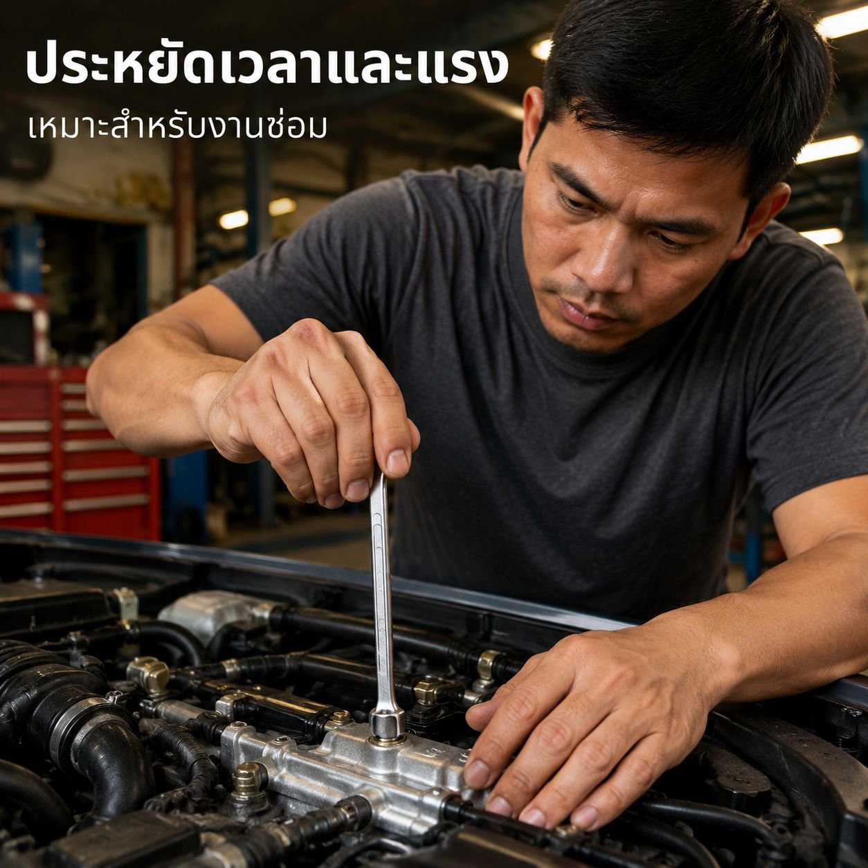 ประแจพ่นทรายแบบ E-type, เครื่องมือทอร์กซ์หกเหลี่ยมสองด้าน