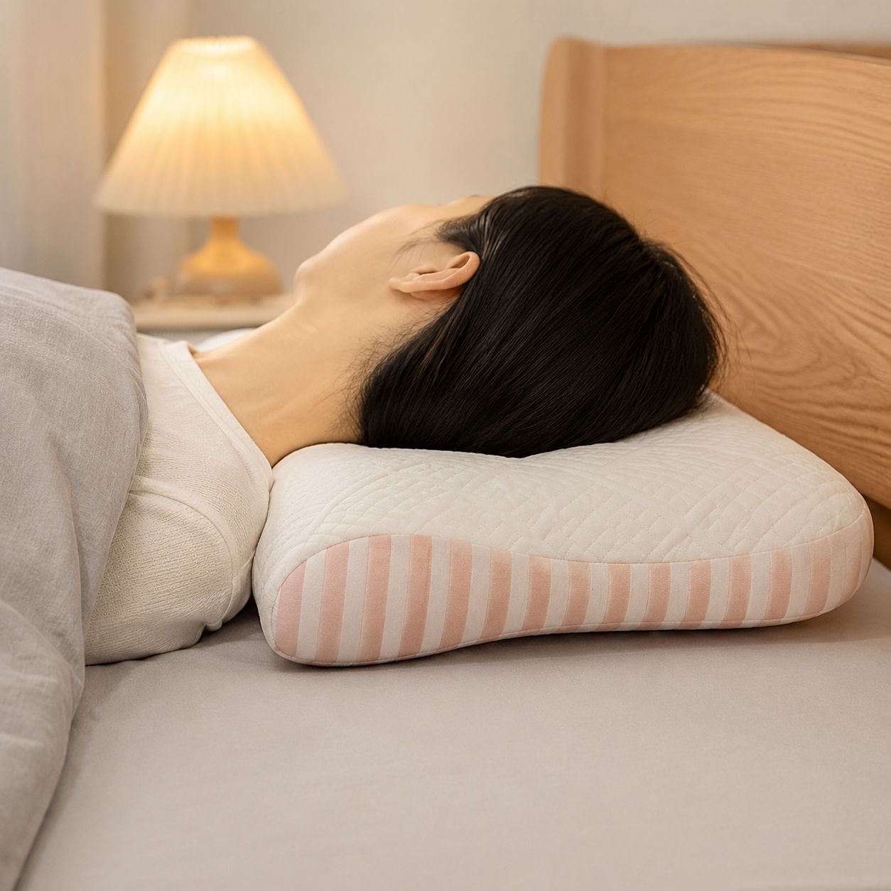Breathable Cloud Pillow Neck Support High Resilience Sleep Pillow