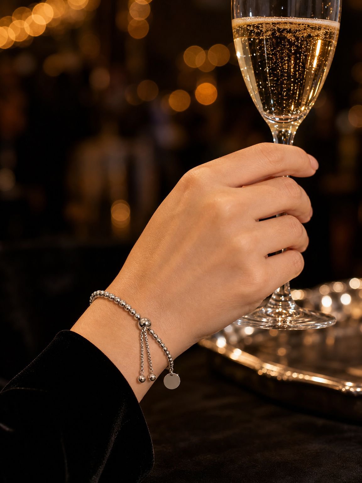 JMY New Adjustable Beaded Bracelet as a perfect gift