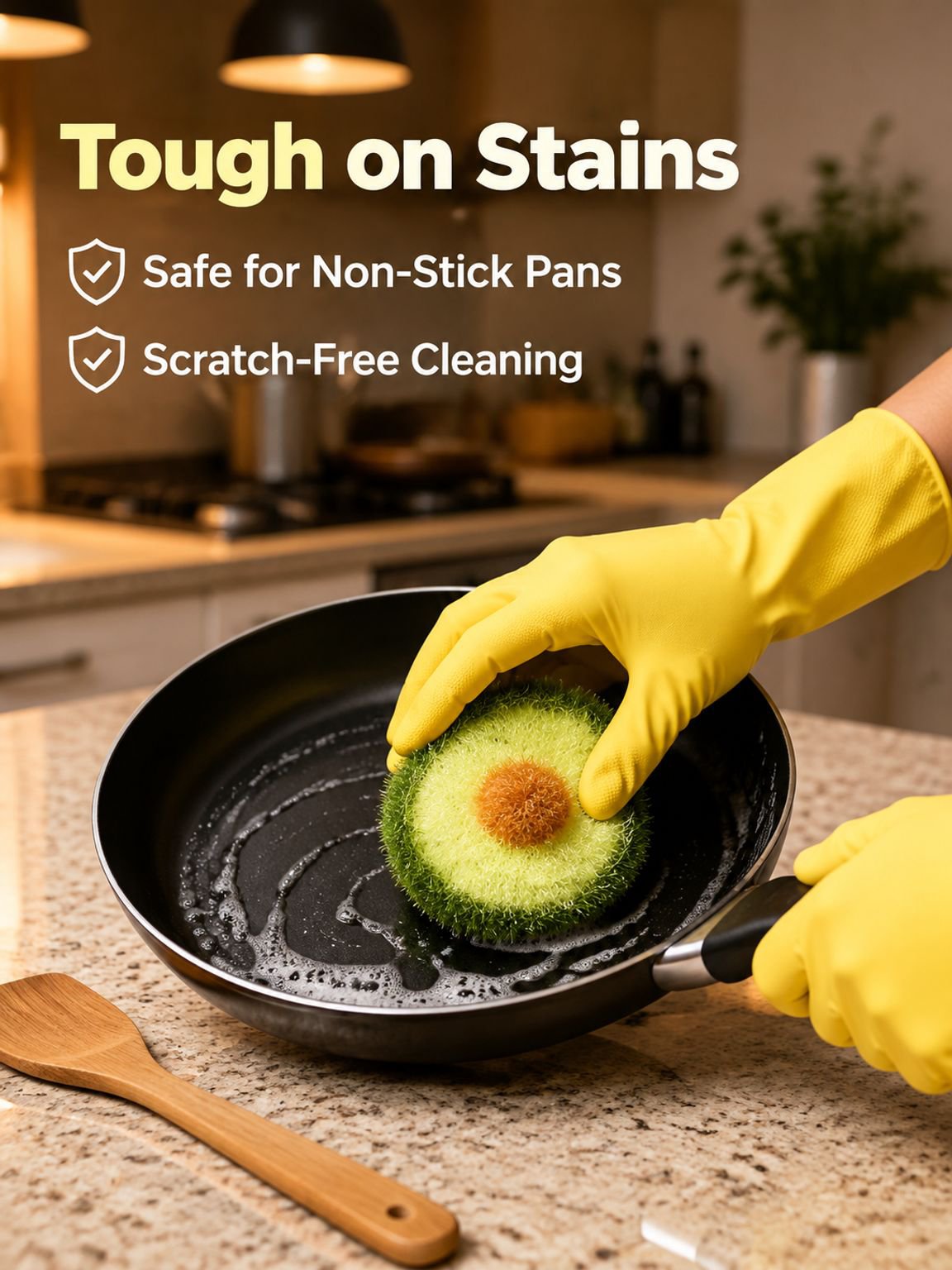 JMY-Avocado Non-Sticking Kitchen Cleaner