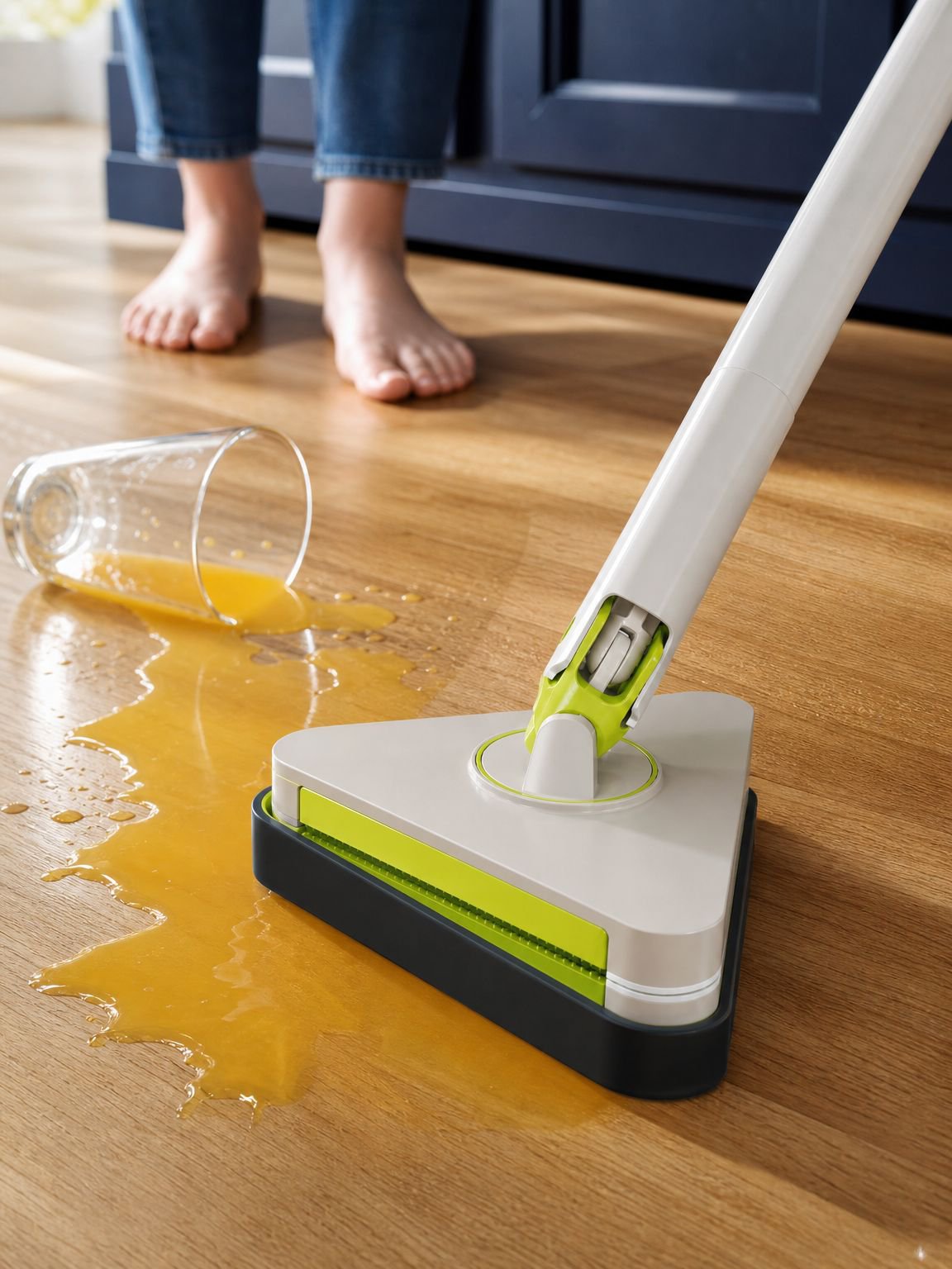 Effortless cleaning with household cloth tool