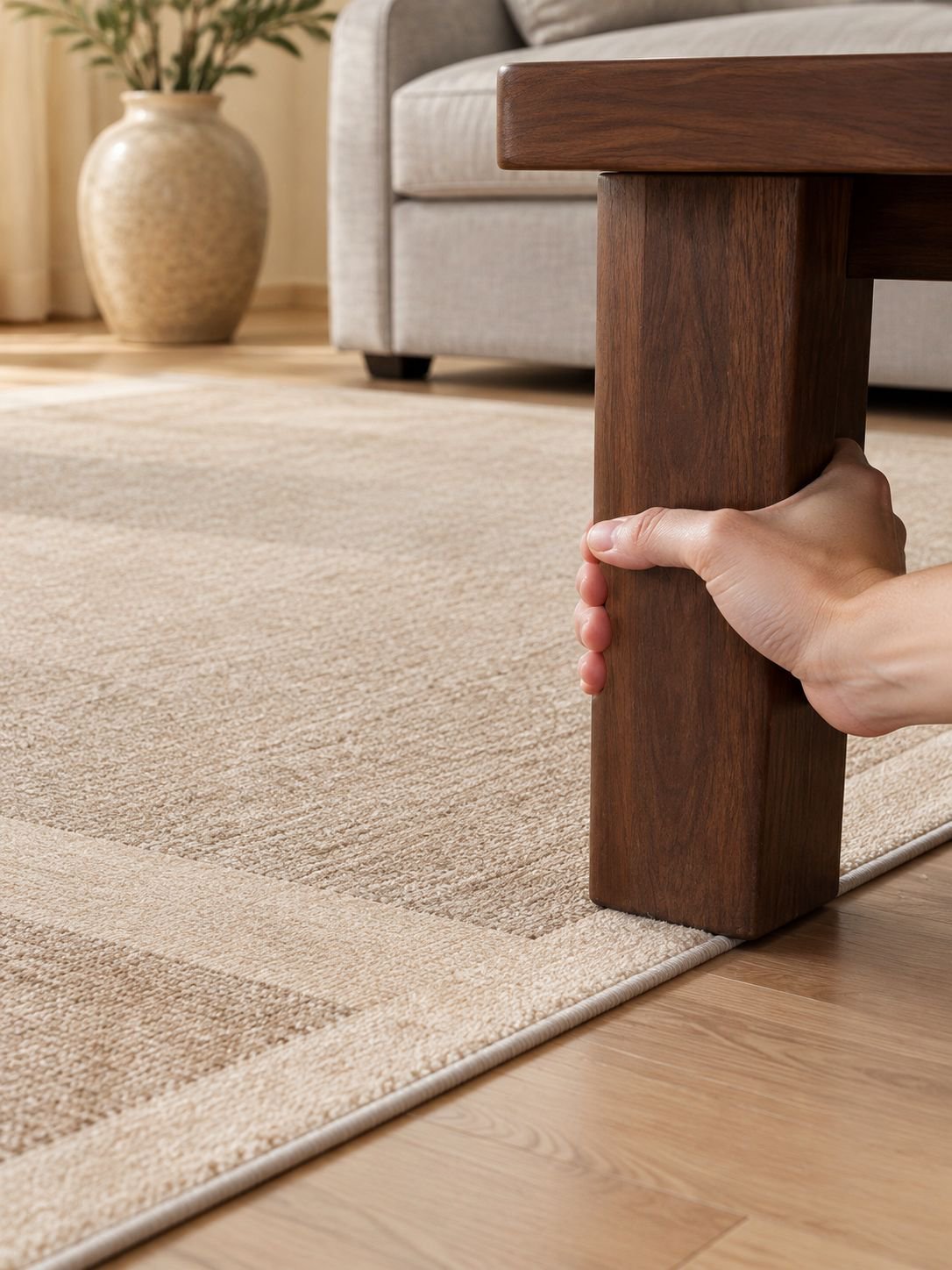 Eleganter Teppich für Esszimmer