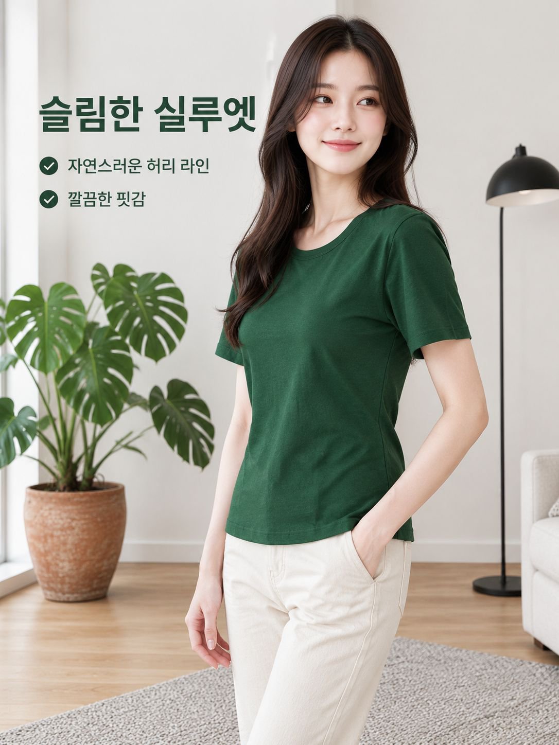 26SS U넥 컴포트 티셔츠
