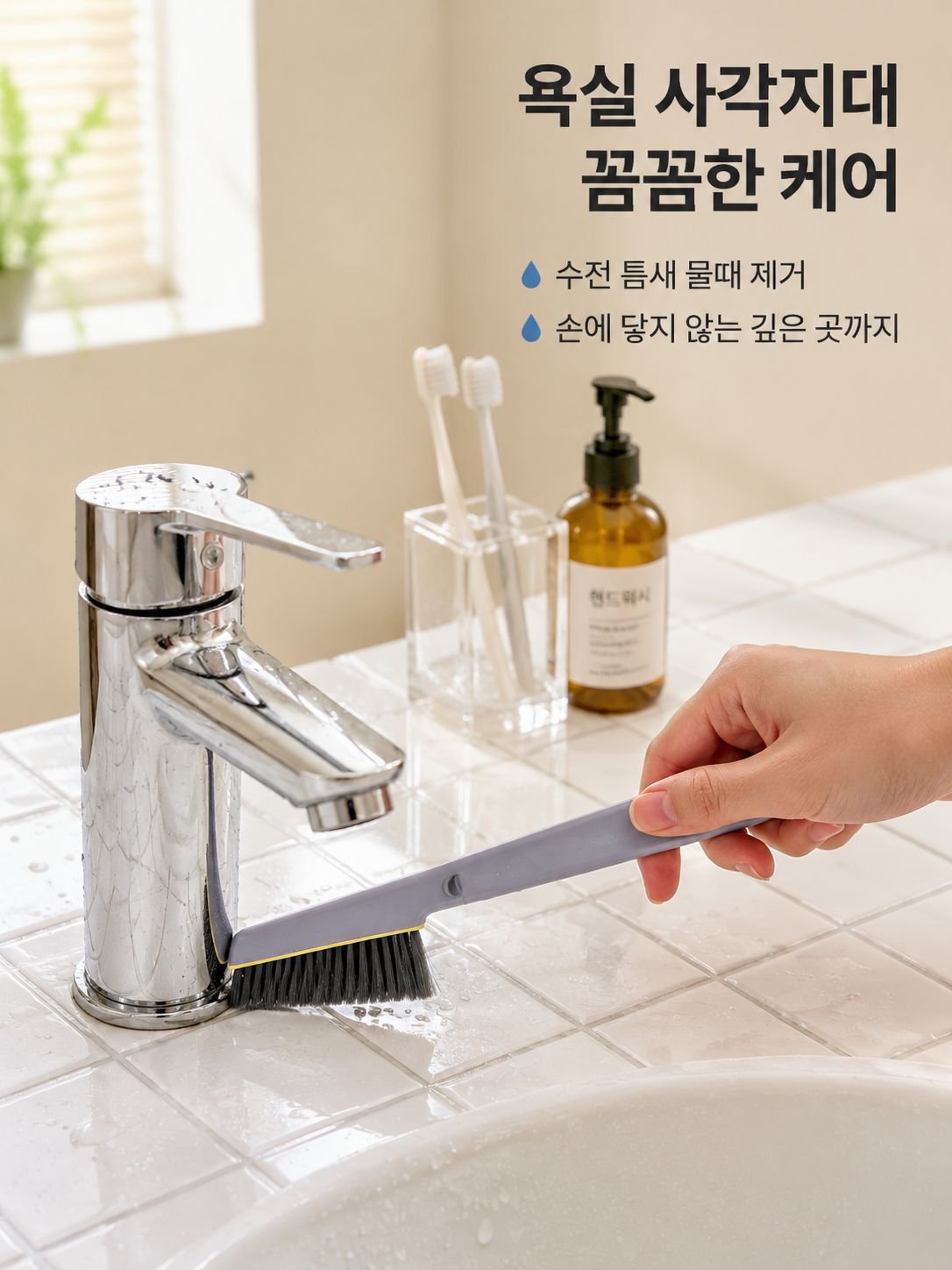 다용도 구멍 청소 브러쉬