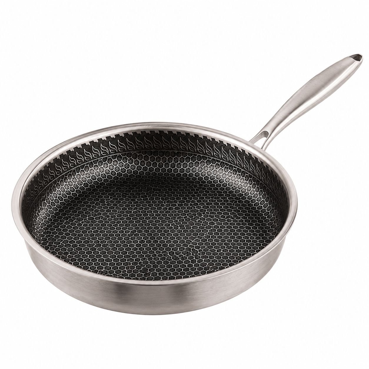 Kitchen Essential Triple Layer Steel Frypan