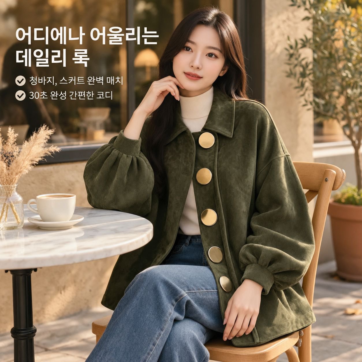 여성용 신상 가을/겨울 인조 스웨이드 재킷