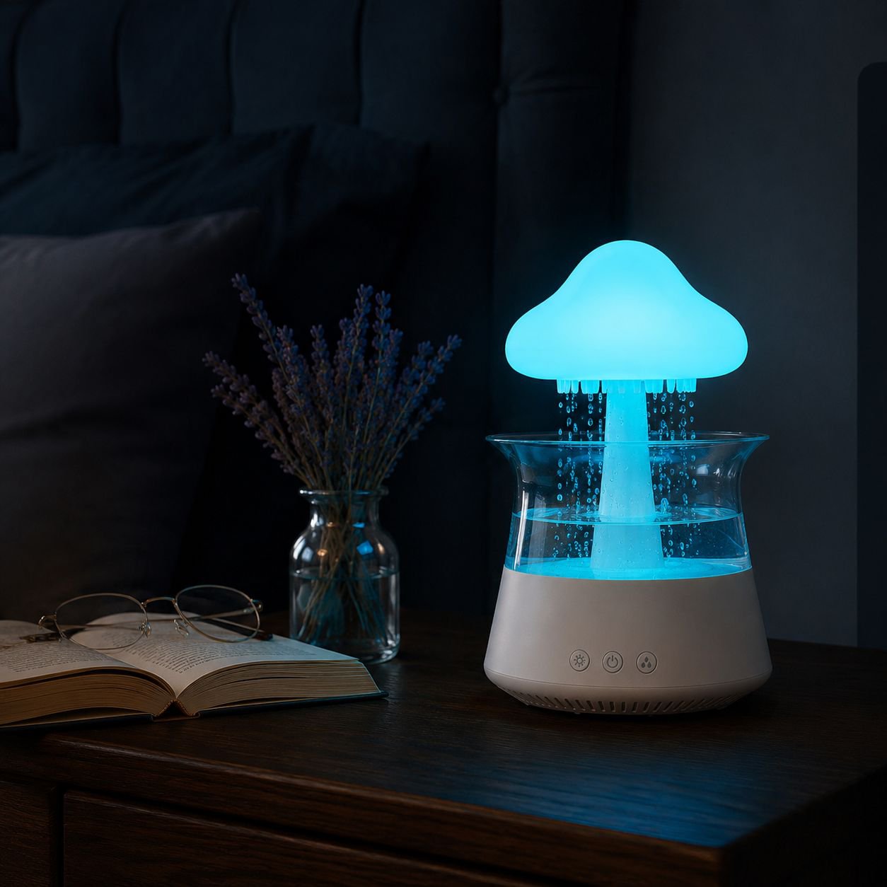 Humidificateur d'air créatif Nuage de champignons