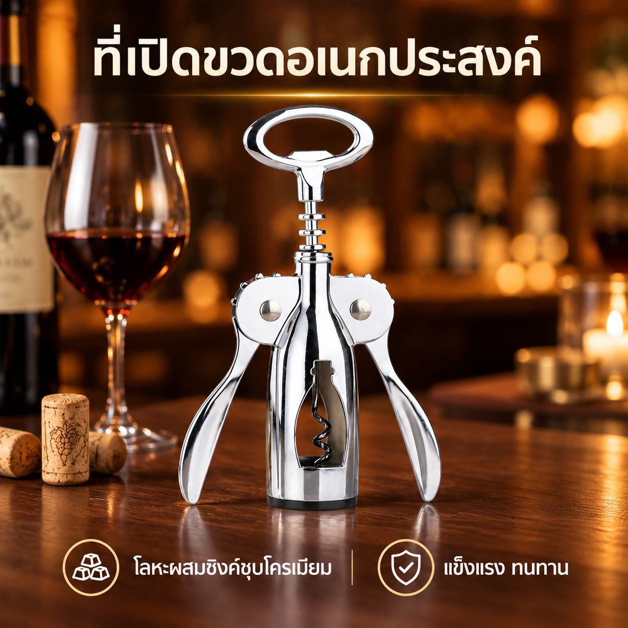 ที่เปิดขวดเบียร์อเนกประสงค์