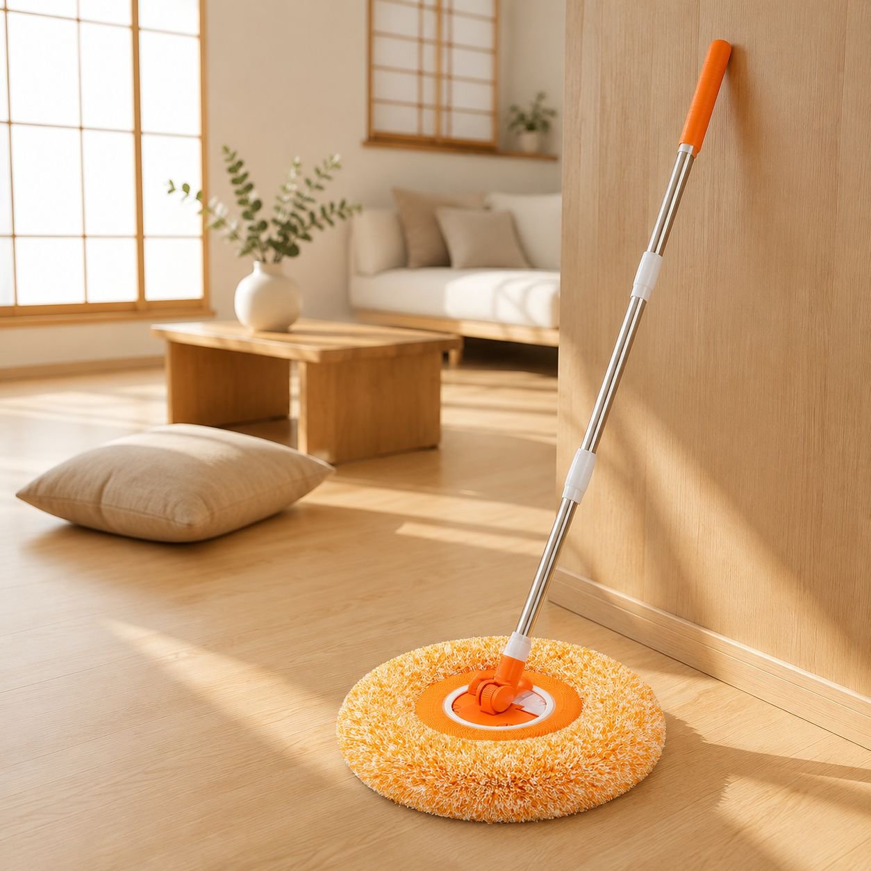 家庭用折りたたみモップ サンフラワーシニアモップ