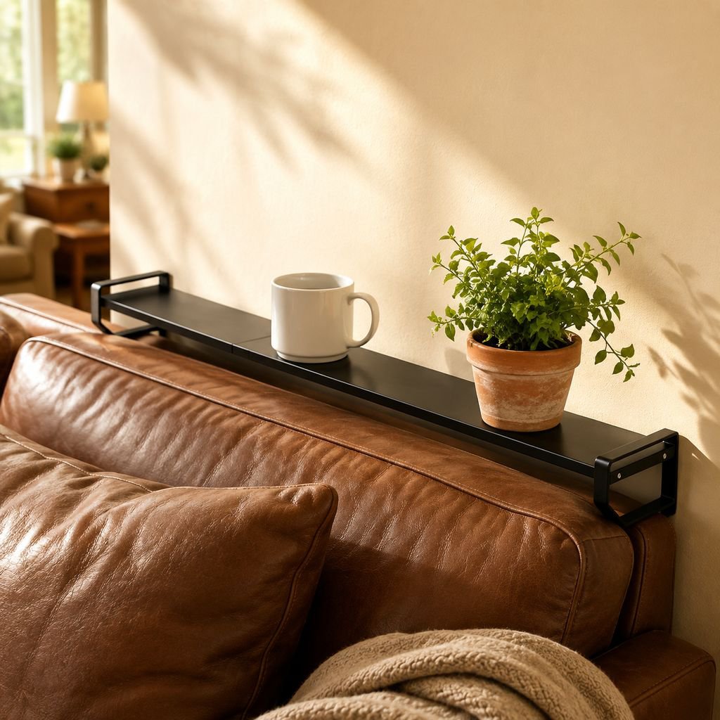 Multi-Functional Wall Display Shelf