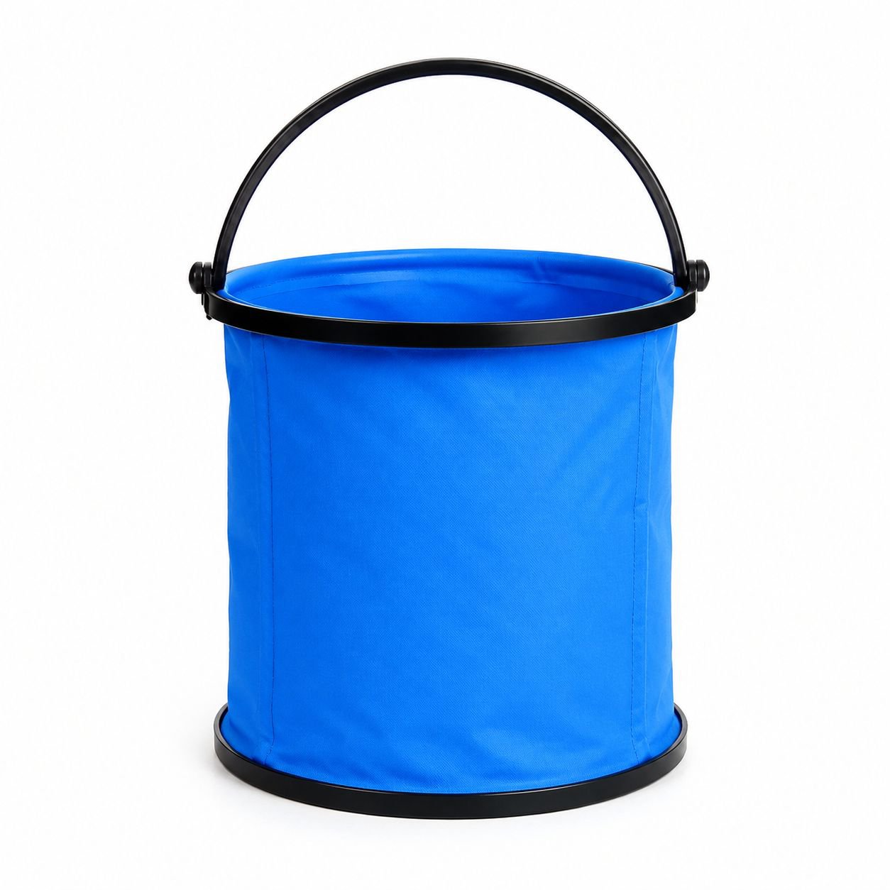Cubo plegable duradero e impermeable para exteriores, viajes y pesca