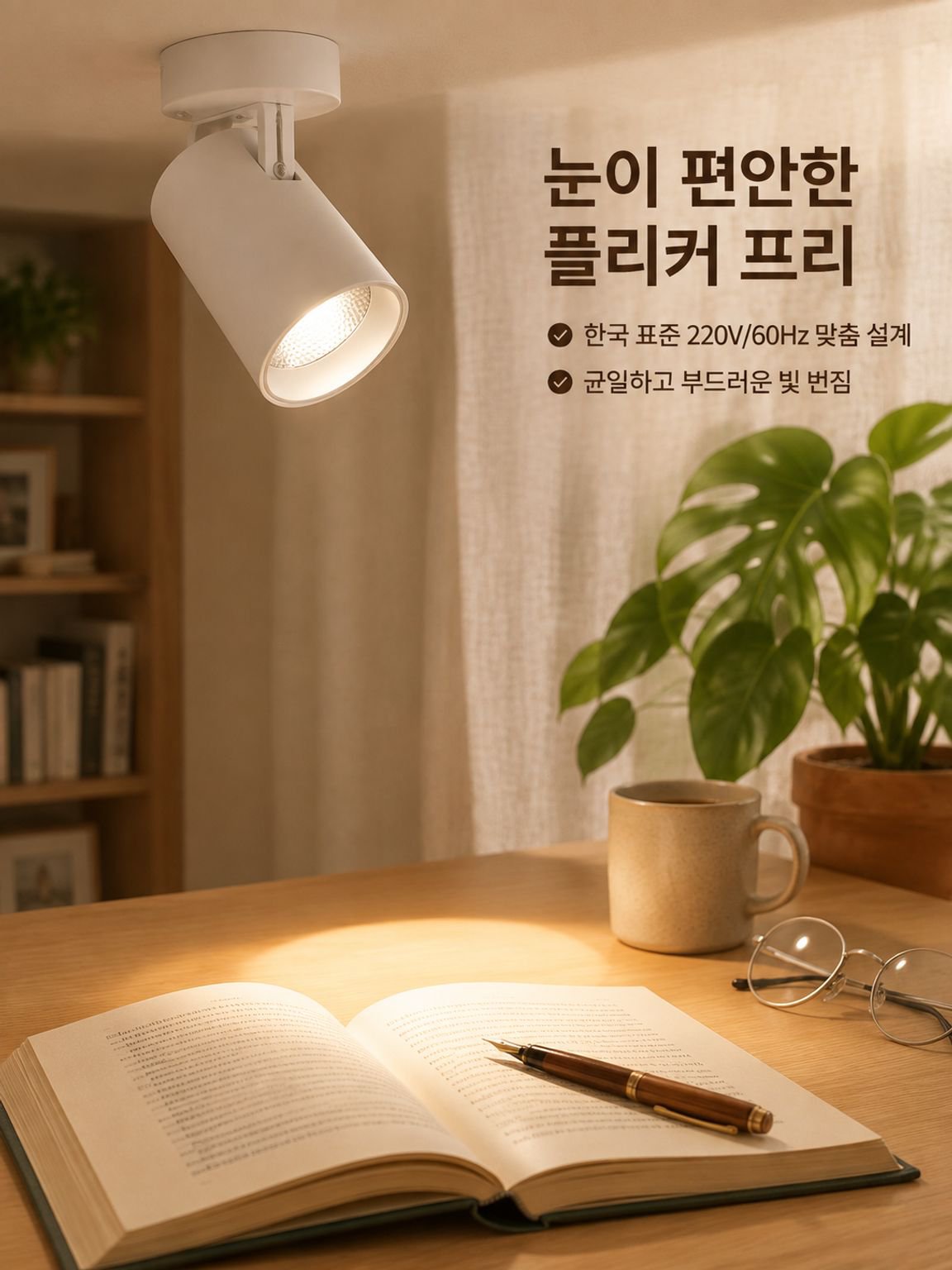 접이식 LED 다운라이트