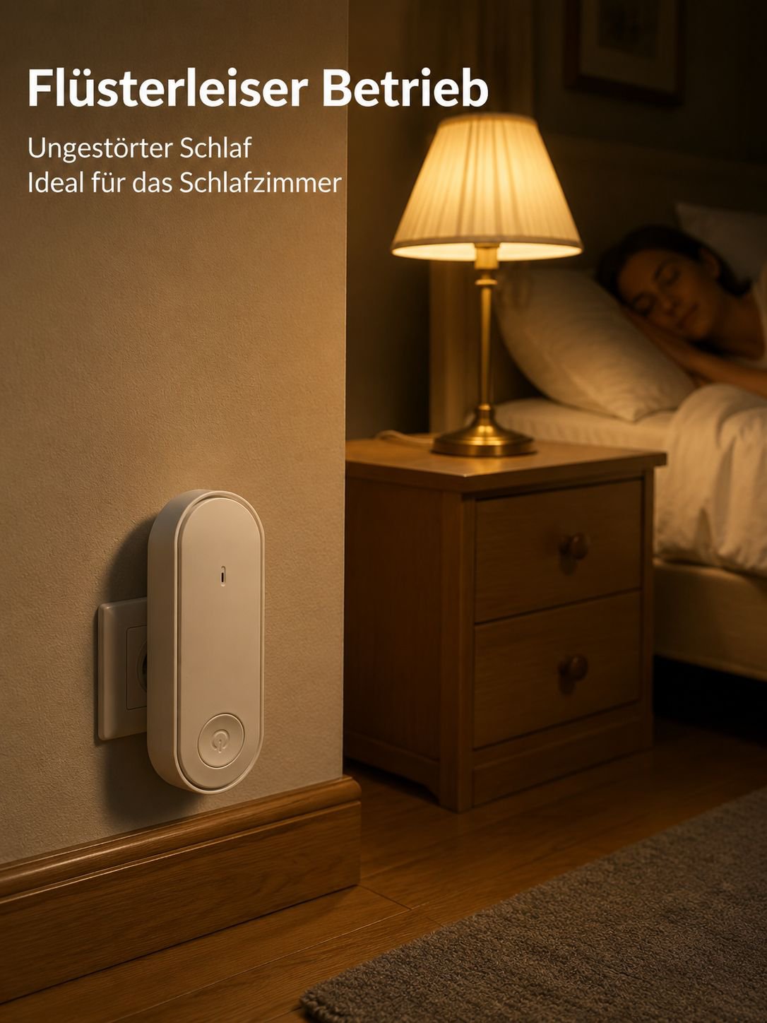 Für Allergiker geeigneter Ionisator-Luftreiniger