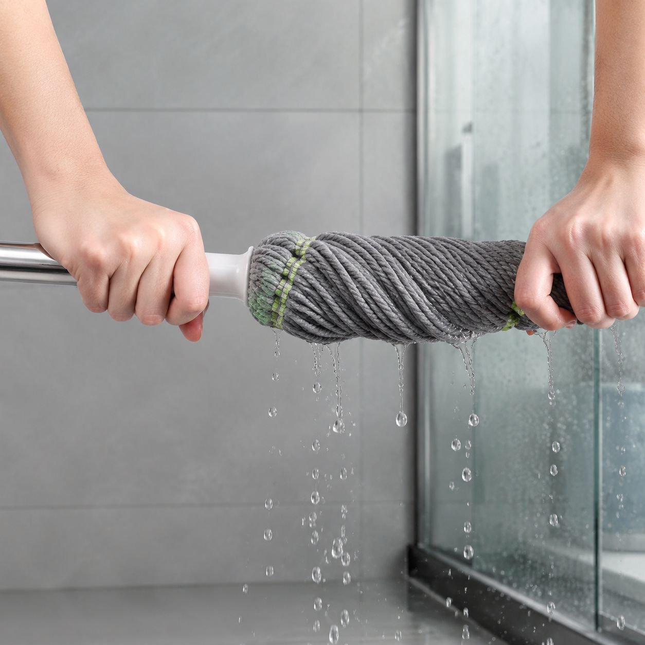 JC-Multifunktionaler, selbstdrehender Wassermopp