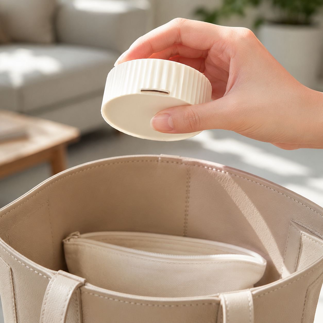 Portable mini organizer for storing earrings and necklaces