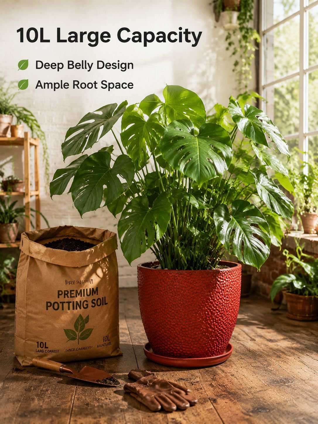 Garden Large Ceramic Flower Pot