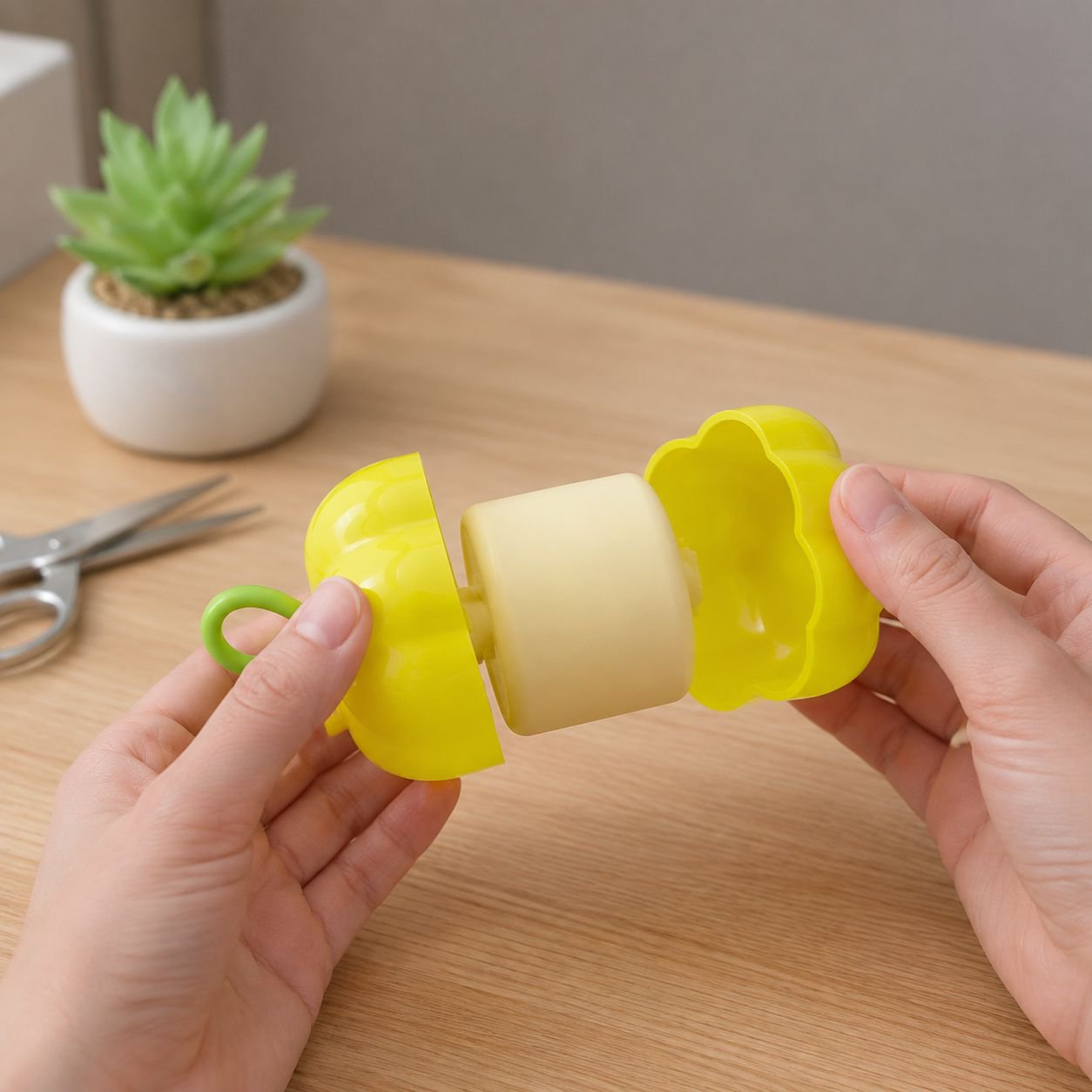 Lightweight hair removal device for travel