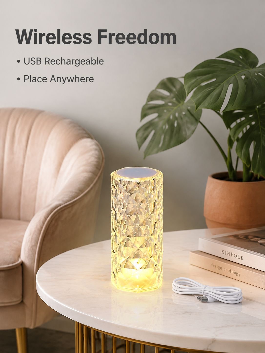 High-end dreamy bedside night light