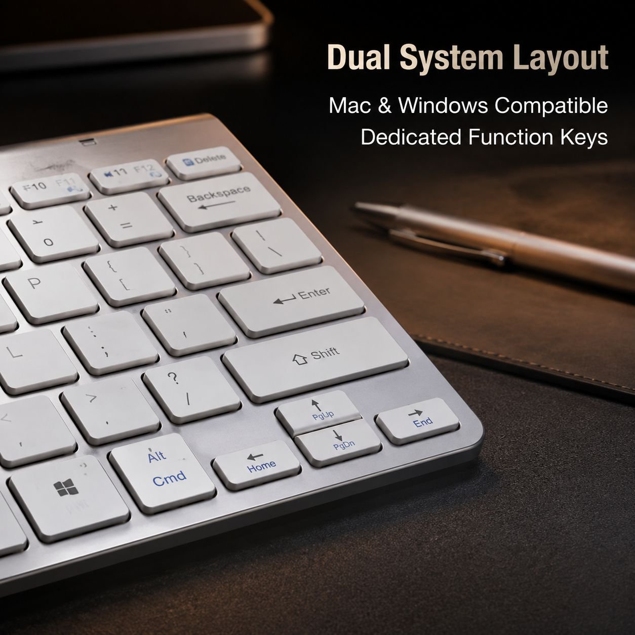 Multifunction 2.4G Bluetooth Keyboard and Mouse Set