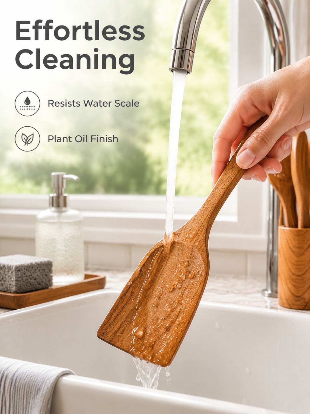 Wooden Cooking Utensil Set