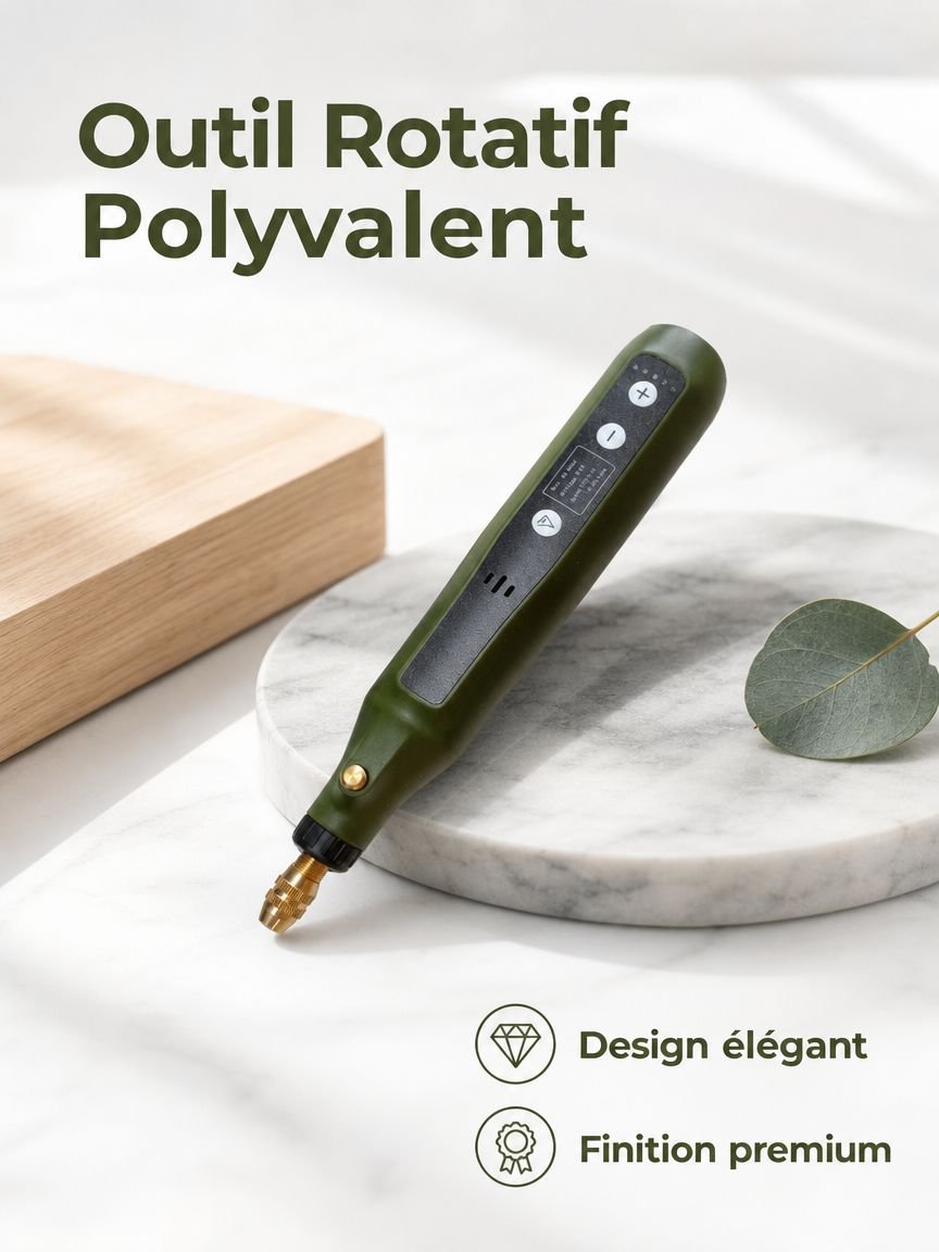 Perceuse électrique portable multifonction, kit de gravure et polissage pour jade et bois