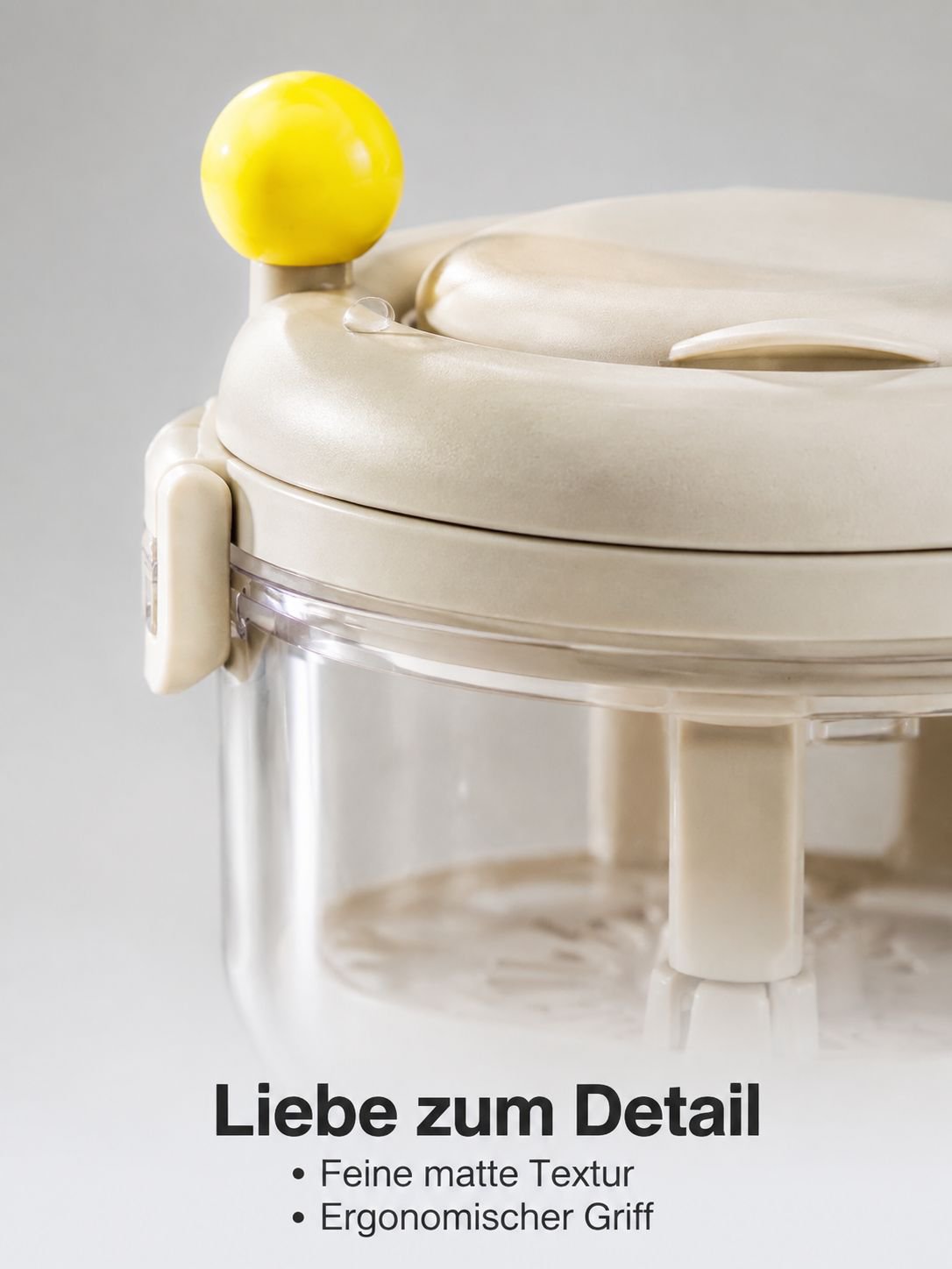 Spezielle, versiegelte Abtropfbox für Zahnspangen