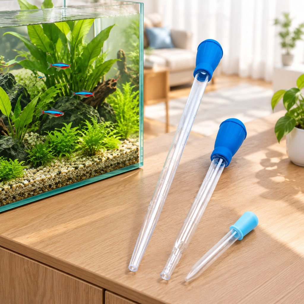 Fish tank siphon feces cleaner